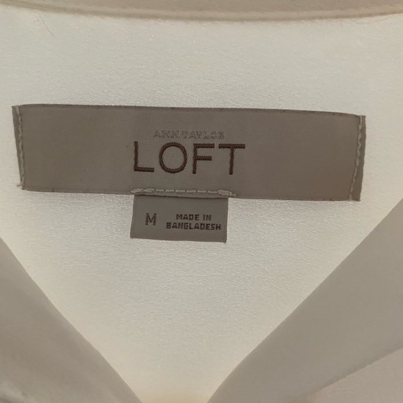 White dress shirt from The Loft - Picture 3 of 3